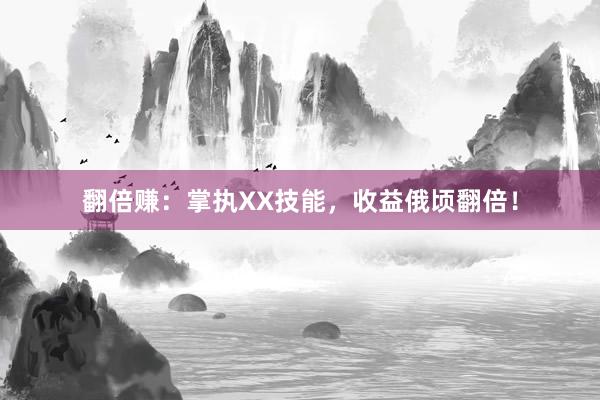 翻倍赚：掌执XX技能，收益俄顷翻倍！