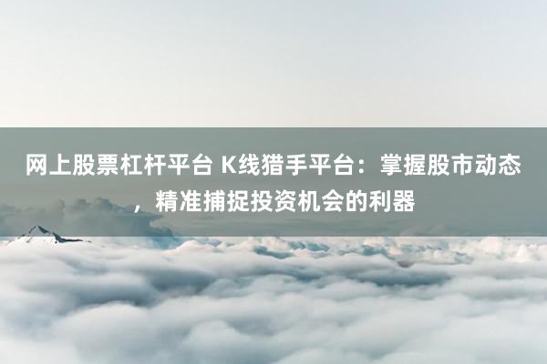网上股票杠杆平台 K线猎手平台：掌握股市动态，精准捕捉投资机会的利器